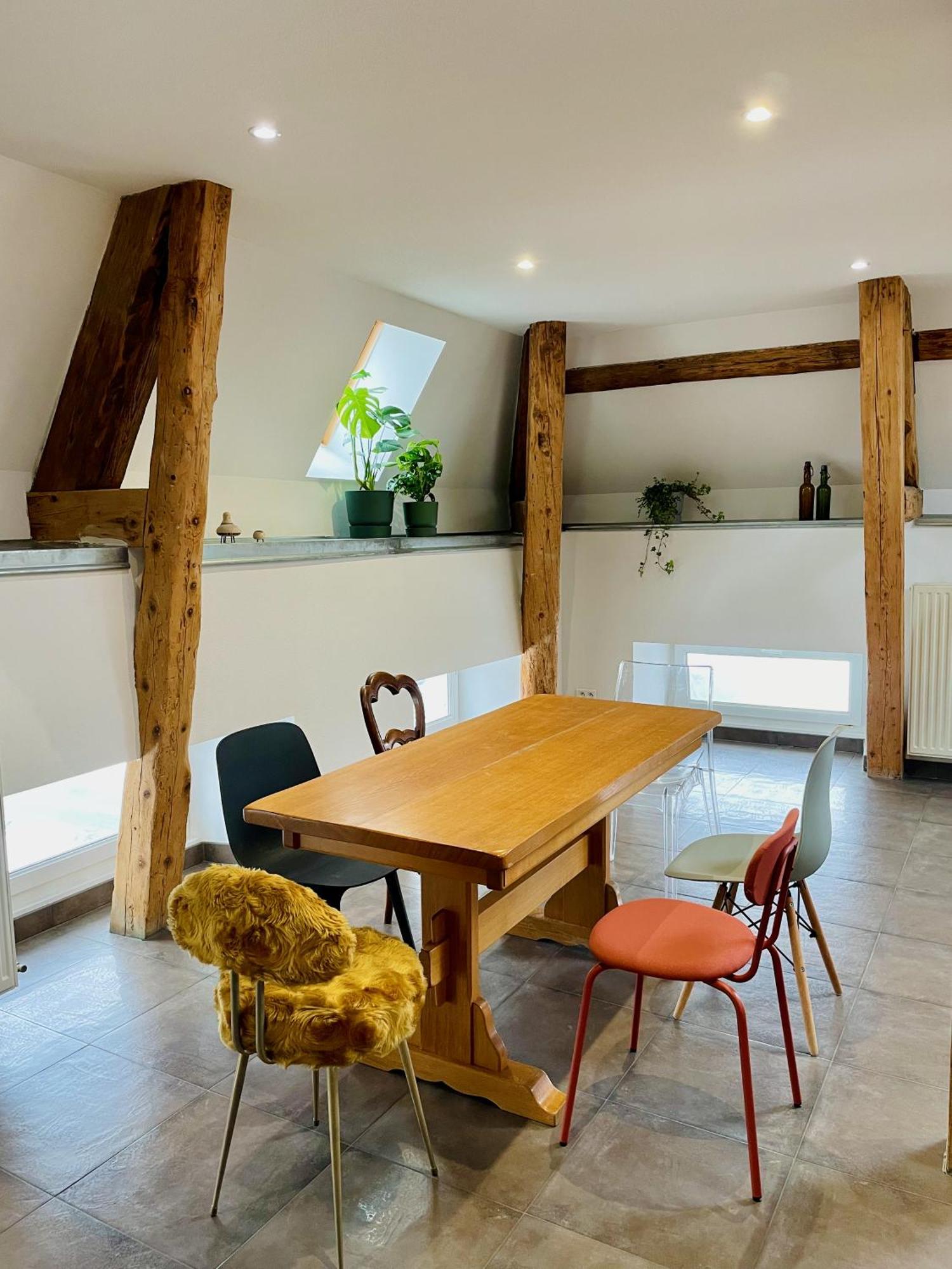 Duplex + Parking Gratuit Facile Apartment Sainte-Suzanne  Exterior photo